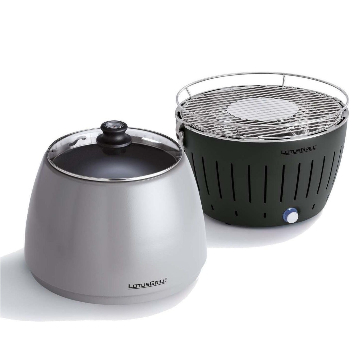 澳洲肉燒烤爐 | Lotus Grill 帶溫度計高身烤架罩(普通和加大尺寸)
