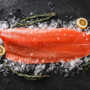 挪威優質三文魚柳 (原塊連皮去骨去鱗)