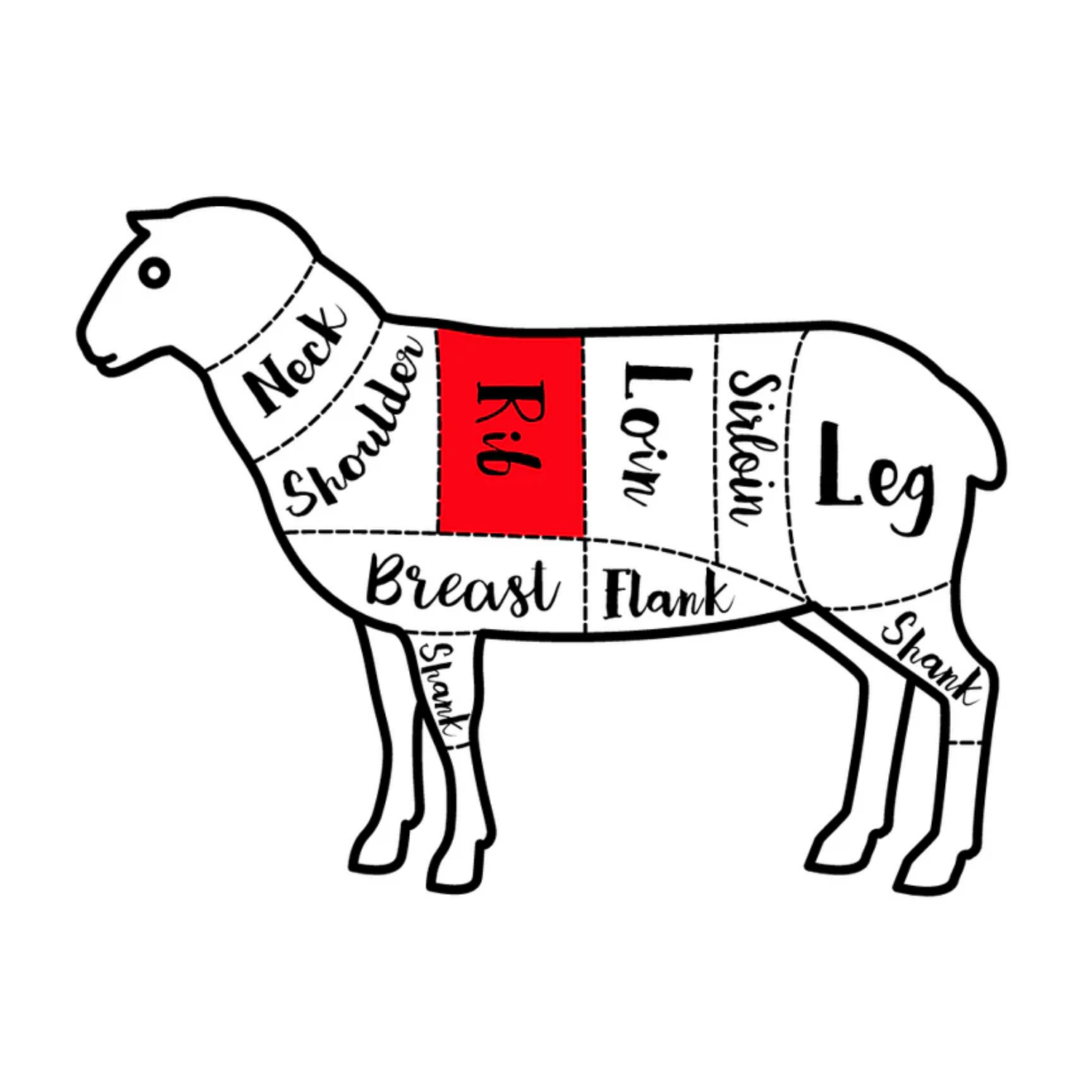 NZ Premium Grass-Fed 2 Lamb Racks Cap Off Frenched (2 x Racks, 16 Cutlets) - Aussie Meat