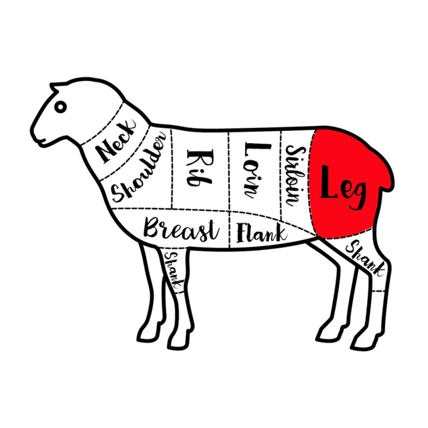 NZ Premium Grass-Fed Boneless Lamb Leg Roast