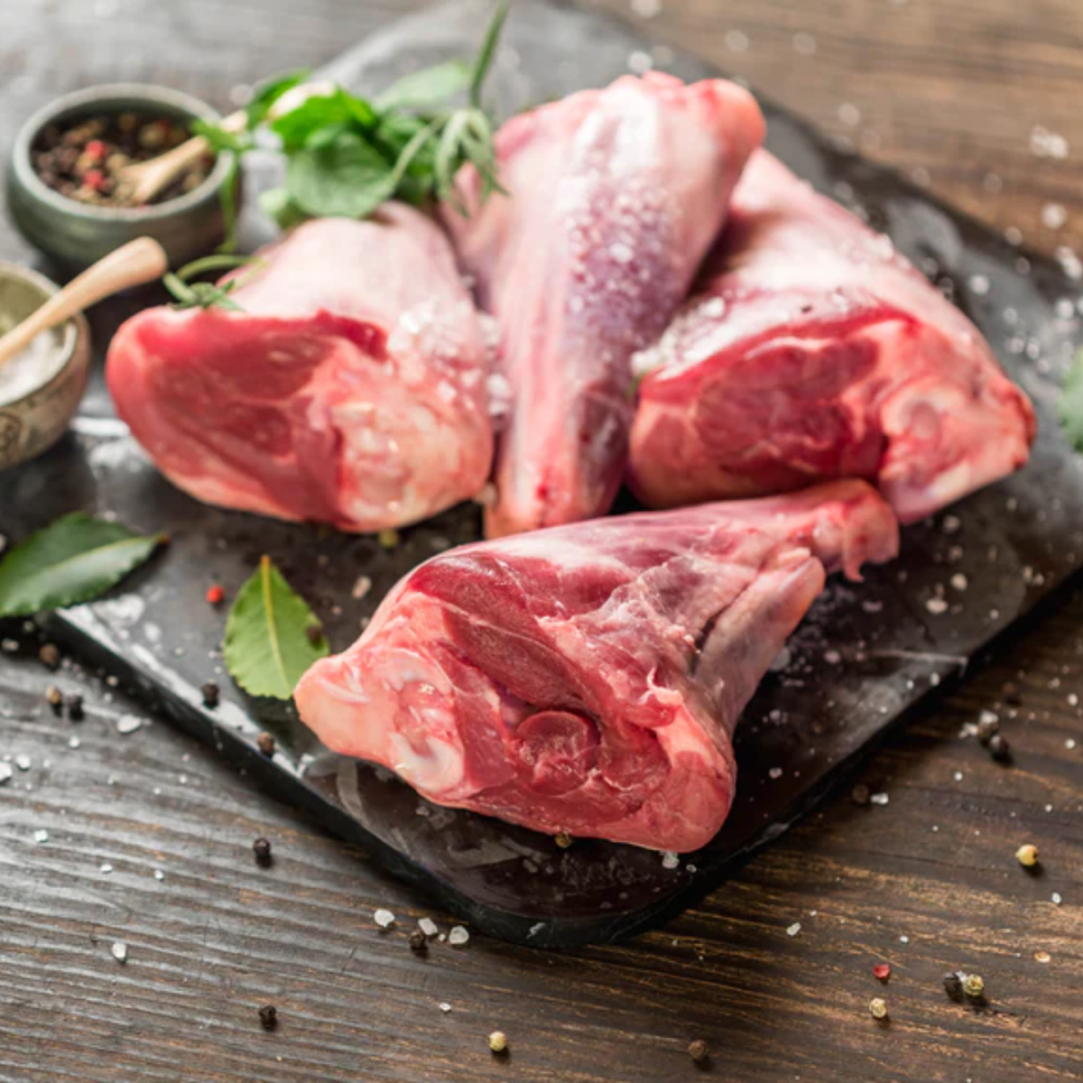 NZ Premium Grass-Fed Lamb Hind Shanks (2-3 Shanks Per Pack) - Aussie Meat