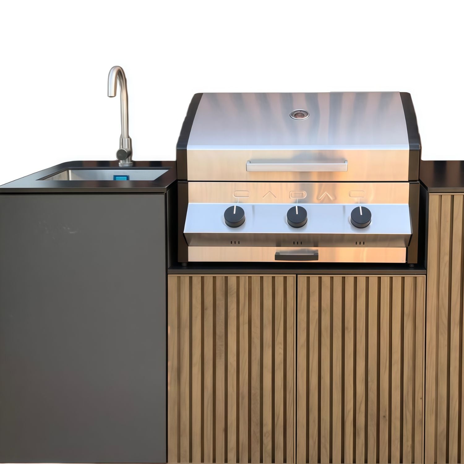 OMG組合戶外廚房(6+1爐頭配水槽)|包送貨安裝 - Aussie Meat