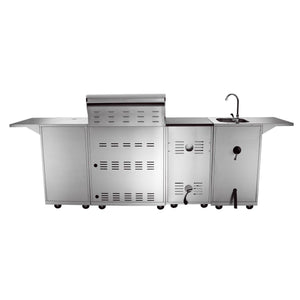 OMG組合戶外廚房(5+1爐頭配水槽)|包送貨安裝