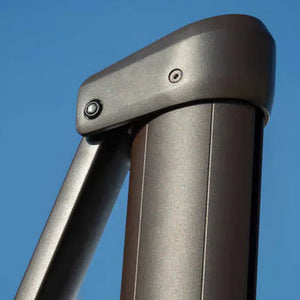 Aussie Meat Outdoor Umbrella With Stone Base (3m x 3m x 2.7 height) & Delivery