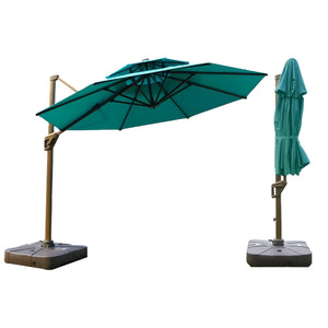 Aussie Meat Outdoor Umbrella With Water Base (3m x 3m x 2.7 height) & Delivery