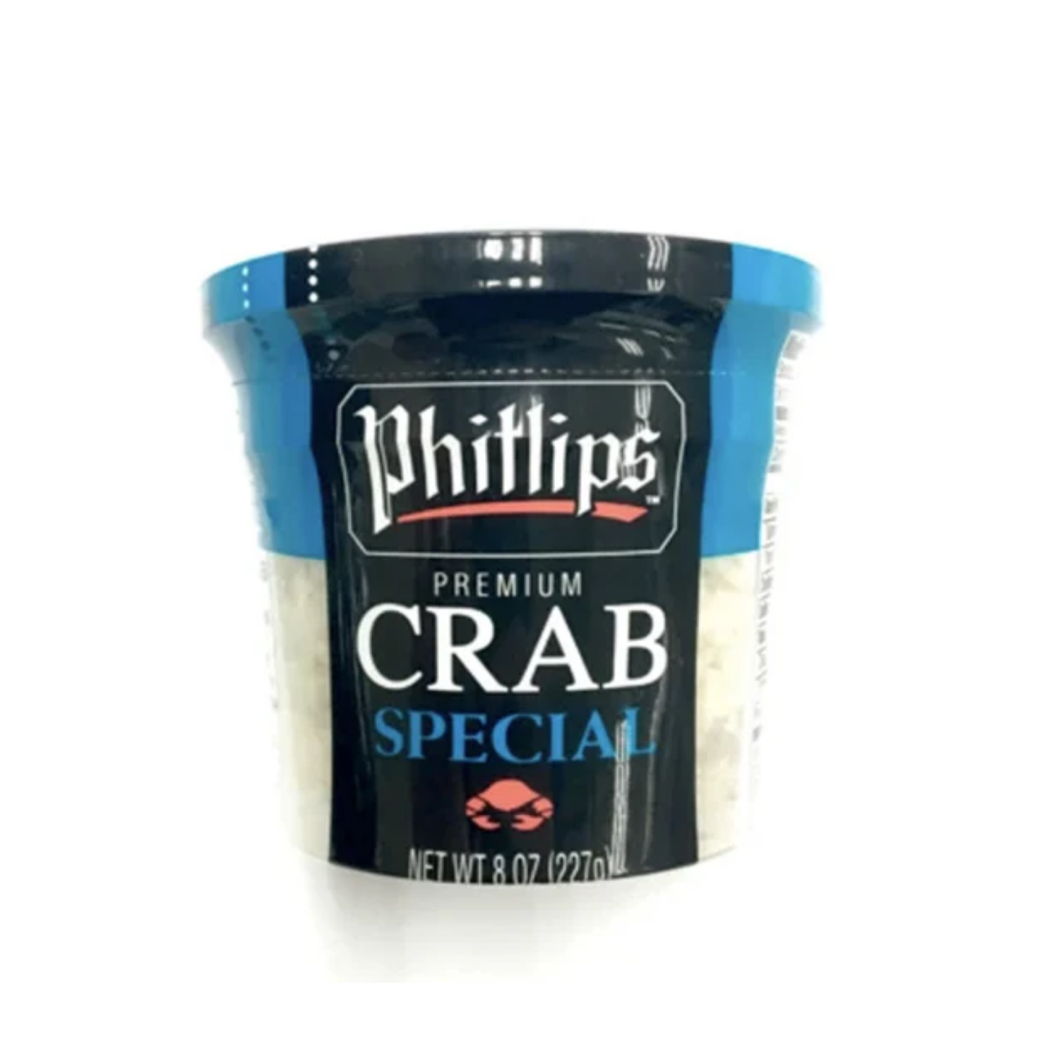 Cooked Blue Swimming Crab Meat (227g/tub)