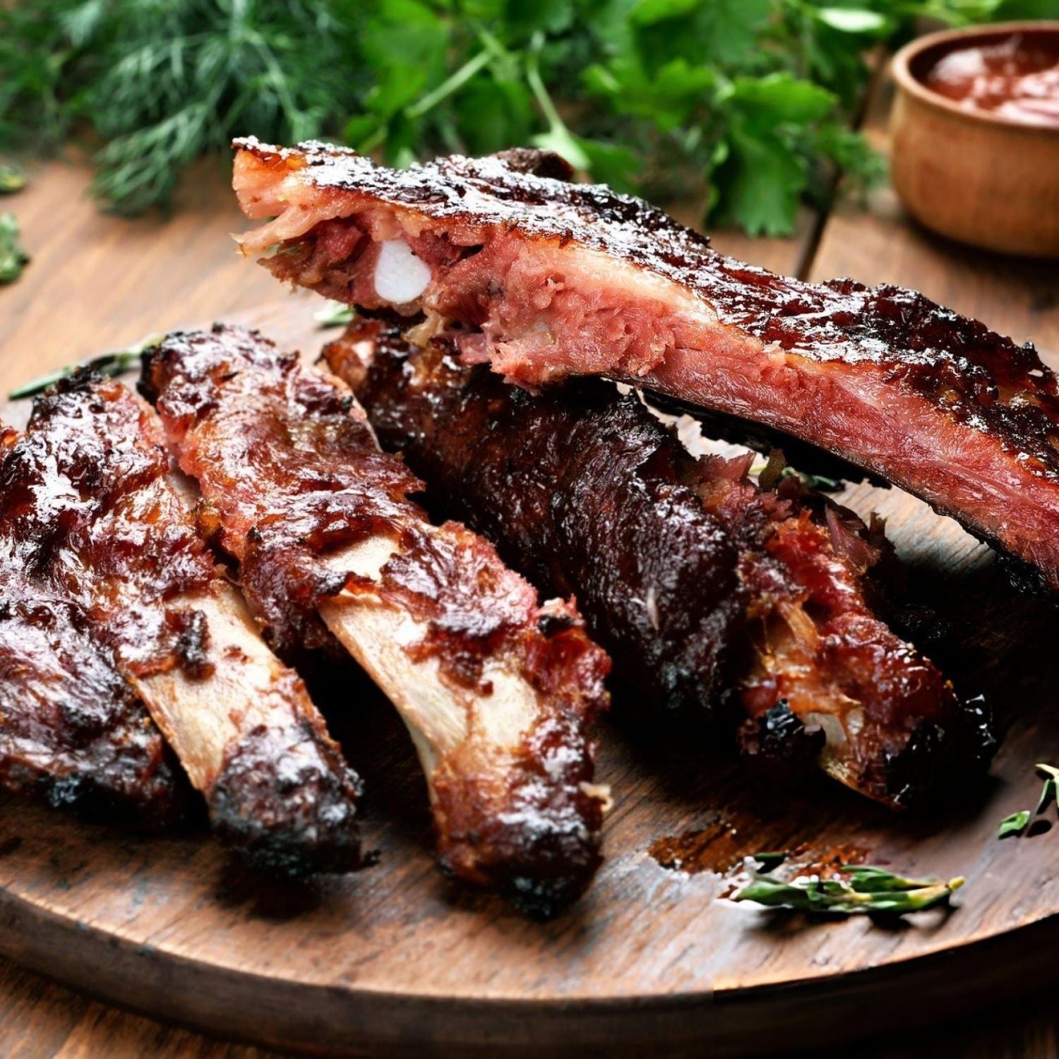 Spanish Hormone Free Duroc Pork Baby Back Ribs (2 Pieces)
