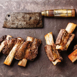 美國認證(USDA)優質黑安格斯牛肋排塊(MS 2+，800g)