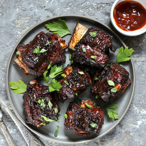 美國認證(USDA)優質黑安格斯牛肋排塊(MS 2+，800g)