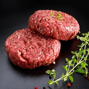 US Certified (USDA) Premium Plain Angus Beef Burger Patties (~80% VL, 4 x 227g)