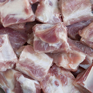US Pork Spare Ribs Cubes & Hormone Free (400g)
