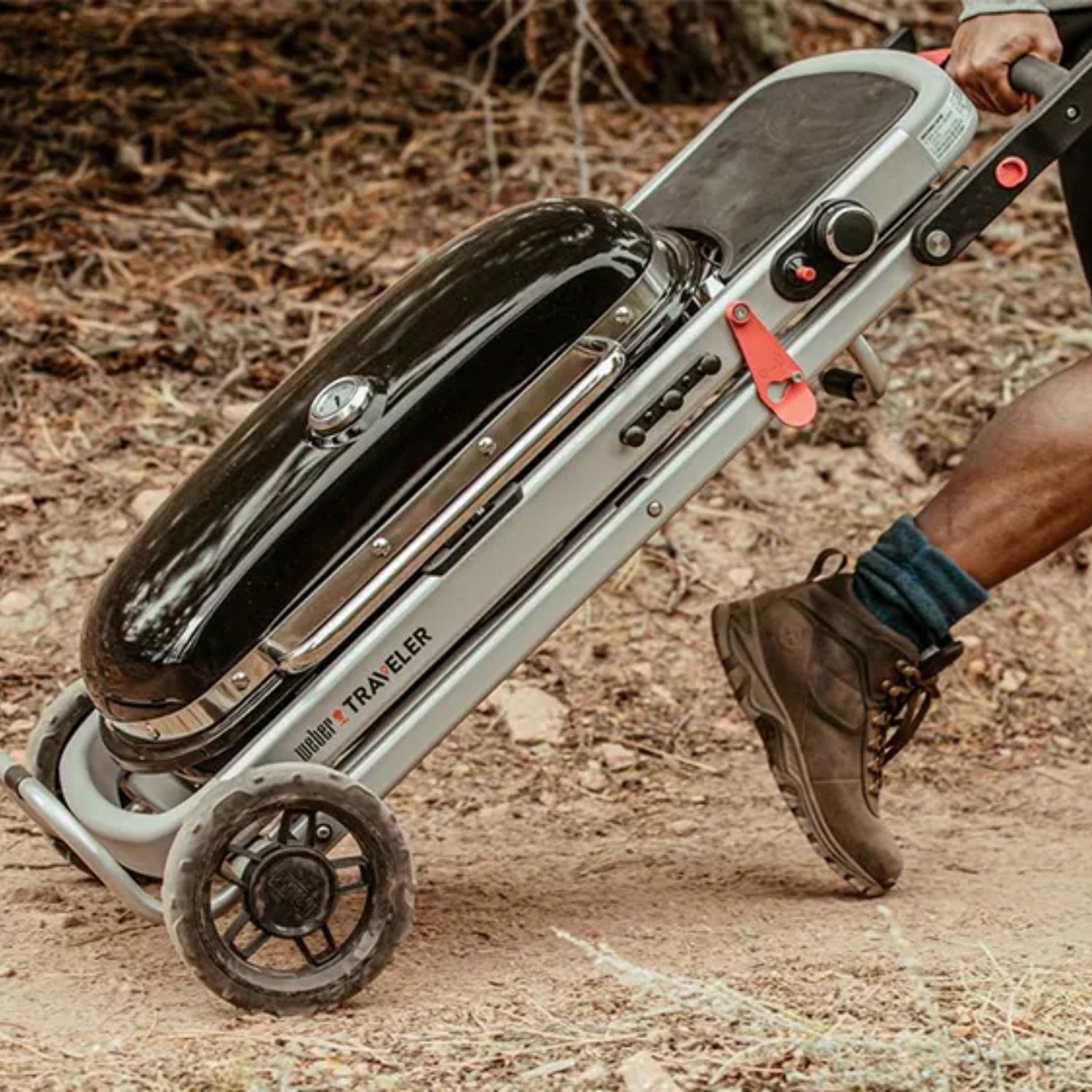 Weber Traveler 便攜式燃氣烤架連Weber燒烤爐保護套及送貨