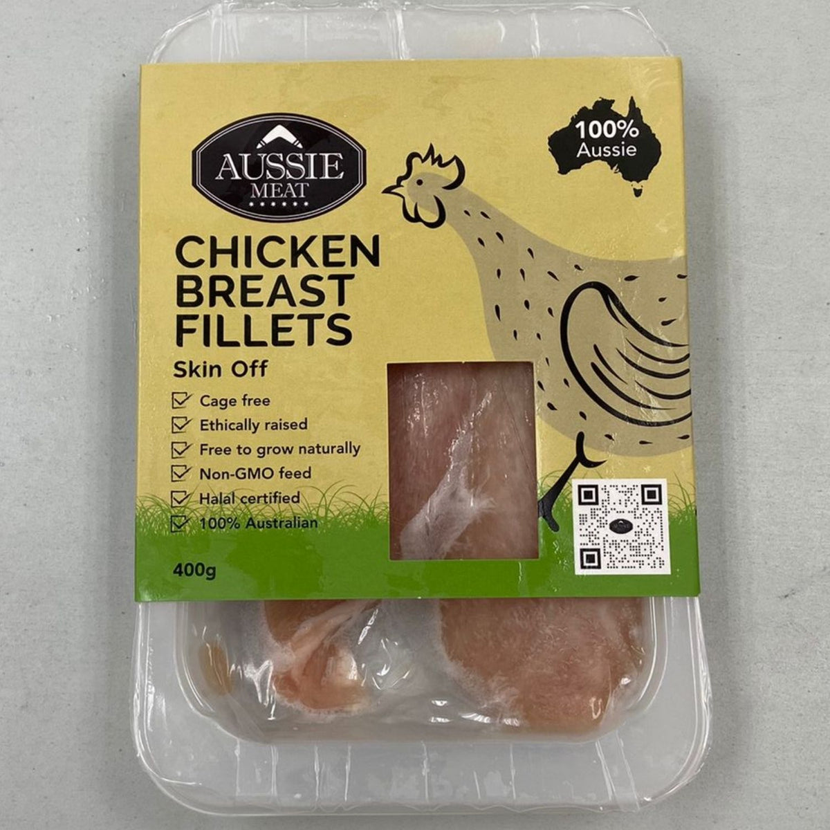 Wholesale Australian Hormone Free Chicken Breasts (Skin-Off & Boneless, 400g) | Buy 20 Get 6 Free - Aussie Meat