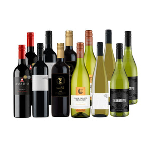 Wine Lovers | BBQ Bargain Mixed White & Red Wine Dozen (12 Bottles)