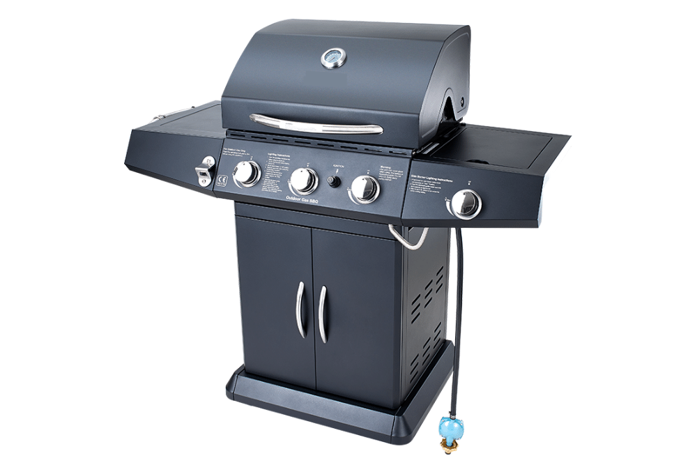 Aussie Meat BBQ Grills | BQ133 (3 Burners With Side-Burner Gas Barbecue Grill) | Aussie Meat | eat4charityHK | Meat Delivery | Seafood Delivery | Wine & Beer Delivery | BBQ Grills | Lotus Grills | Weber Grills | Outdoor Furnishing | VIPoints
