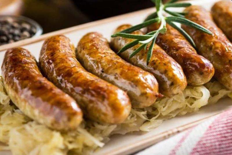 US Premium Guinness Beer Brats (6 Sausages, 397g) | Buy 9 Get 1 Free | BBQ Packs| Aussie Meat | Meat Delivery | Wine & Beer Delivery | BBQ Grills | Weber Grills | Lotus Grills | Outdoor Patio Furnishing | Seafood Delivery | Butcher | VIPoints | Patio Heaters | Mist Fans