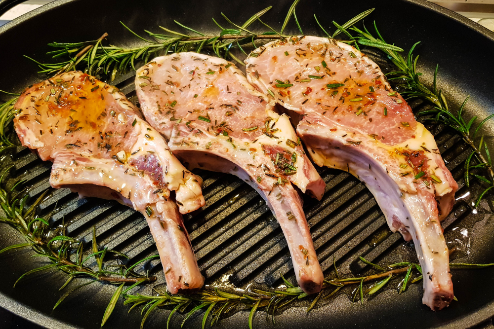 Aussie Meat | Meat Delivery | Australian Pork Chops Frenched | Buy 9 Get 1 Free
