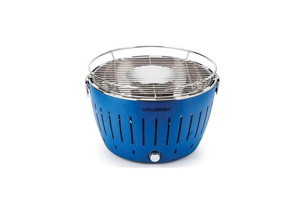 Aussie Meat BBQ Grill Lotus Grill Charcoal Grill Starter Kit (Blue