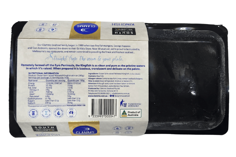 Australian Yellowtail Kingfish Fish Fillets | Aussie Meat | eat4charityHK | Meat Delivery | Seafood Delivery | Wine & Beer Delivery | BBQ Grills | Lotus Grills | Weber Grills | Outdoor Furnishing | VIPoints