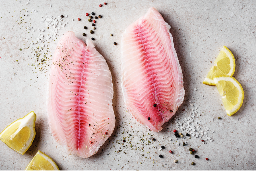 Buy Australian Barramundi Fish Fillets Boneless Skin-On (2 x 140g ...