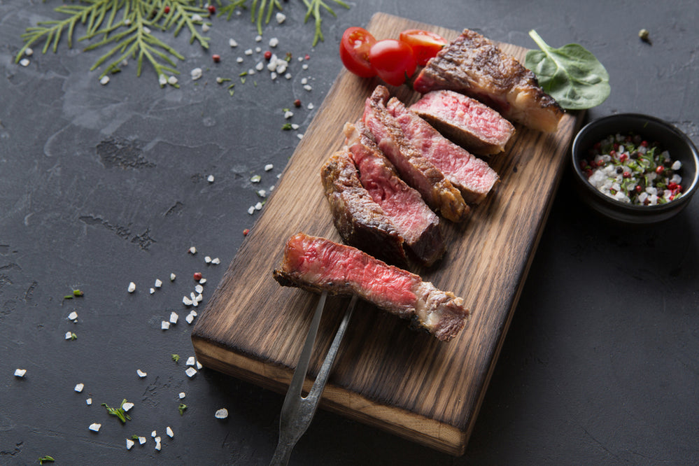 Australian Premium Black Angus Ribeye Steak (Scotch Fillet, Ms 2+, ~2 ...