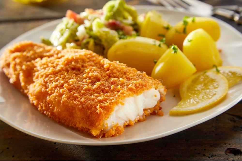 Ocean Catch Premium Salt & Pepper Breaded Pollock Fillets (2 Whole Fillets, 340g) | Aussie Meat | Meat Delivery | Kindness Matters | eat4charityHK | Wine & Beer Delivery | BBQ Grills | Weber Grills | Lotus Grills | Outdoor Patio Furnishing | Seafood Delivery | Butcher | VIPoints | Patio Heaters | Mist Fans |