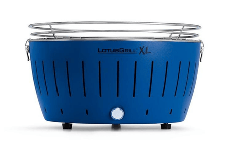 Aussie Meat BBQ Grill | Lotus Grill Charcoal Grill XL Starter Kit (Blue Colour) | Meat Delivery | Butcher | Seafood Delivery | Outdoor Furnishing
