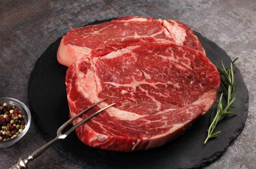 NZ PREMIUM GRASS-FED RIBEYE STEAKS (SCOTCH FILLET, 350G, ~2.5CM THICKNESS) | BUY 9 & GET 1 FREE | Aussie Meat | Meat Delivery | Kindness Matters | eat4charityHK | Wine & Beer Delivery | BBQ Grills | Weber Grills | Lotus Grills | Outdoor Patio Furnishing | Seafood Delivery | Butcher | VIPoints | Patio Heaters | Mist Fans |